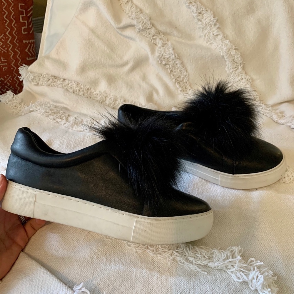 J/Slides NYC puff sneakers